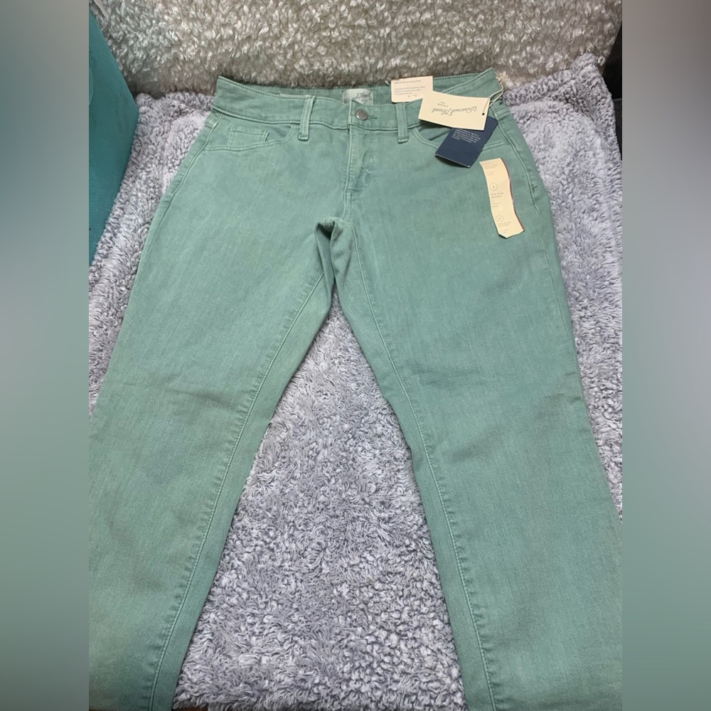 Universal threads goods co jeans 4 mid-rise skinny 27 waist short